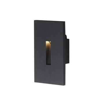Maxim Lighting Path Slit LED Step Light - 20 Lumens - CCT Selectable - 120-277V - Black