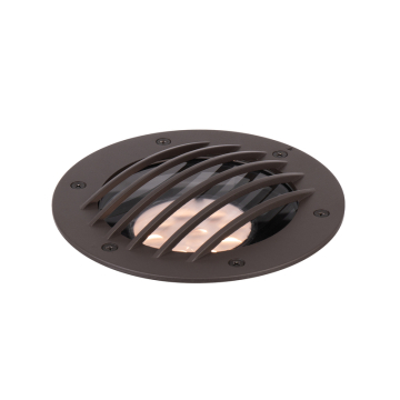 WAC Lighting Round Rock Guard for 6" Well Light - Bronze