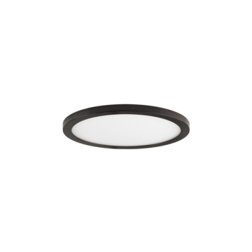 Maxim Lighting Wafer 5" Round LED Outdoor Flush Mount - 3000K - 120-277V - Bronze