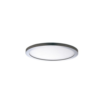 Maxim Lighting Wafer 5" Round LED Outdoor Flush Mount - 3000K - 120-277V - Satin Nickel