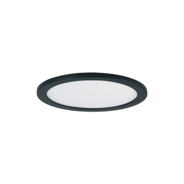 Maxim Lighting Wafer 7" Round LED Outdoor Flush Mount - 3000K - 120-277V - Black