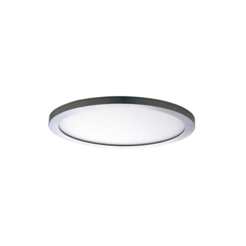 Maxim Lighting Wafer 7" Round LED Outdoor Flush Mount - 3000K - 120-277V - Satin Nickel