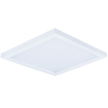 Maxim Lighting Wafer 5" Square LED Outdoor Flush Mount - 3000K - 120-277V - White