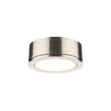 DALS Power-LED Puck Light - 4W - CCT Selectable - 120V - Satin Nickel
