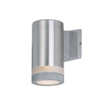 Maxim Lighting Lightray 1-Light Outdoor Wall Sconce - 120V - Brushed Aluminum