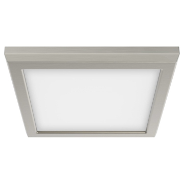 SATCO|NUVO Blink Pro LED Surface Mount - 11W - 7" Square - CCT Selectable - Brushed Nickel - 120V