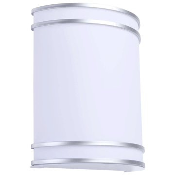 SATCO|NUVO Glamour LED Wall Sconce - 735 Lumens - CCT Selectable - 120V - Brushed Nickel