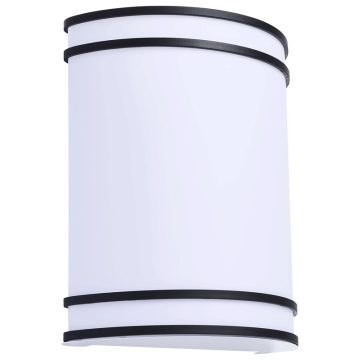 SATCO|NUVO Glamour LED Wall Sconce - 735 Lumens - CCT Selectable - 120V - Black