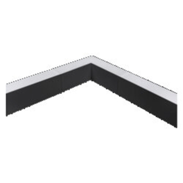 Sylvania L-Connector for Linear Slot Fixture - 100% Downlight - Black