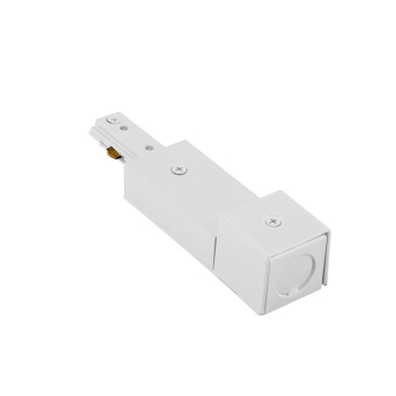 WAC Lighting H-Track Live End BX Connector - 120V - White