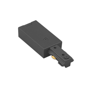 WAC Lighting H-Track Live End Connector - 120V - Black