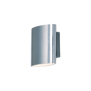 Maxim Lighting Lightray LED Outdoor Wall Sconce - 3000K - 120V - Brushed Aluminum
