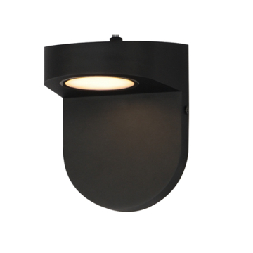 Maxim Lighting Ledge LED Outdoor Wall Sconce w/ Photocell - 120-277V - Black