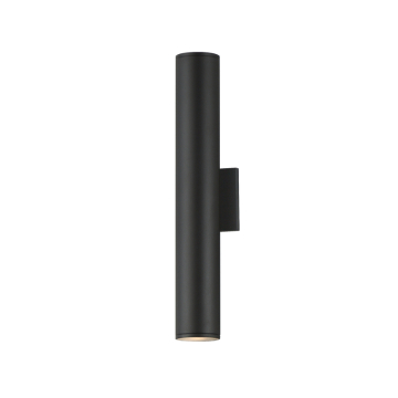 Maxim Lighting Caldera 20" Outdoor Wall Sconce - 2,030 Lumens - 3000K - 120-277V - Black