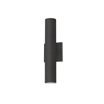 Maxim Lighting Calibro LED Outdoor Cylinder Sconce - 15" - 3000K - 120-277V - Architectural Bronze