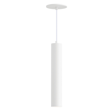 Maxim Lighting Calibro LED Outdoor Cylinder Pendant - 15" - 3000K - 120-277V - White