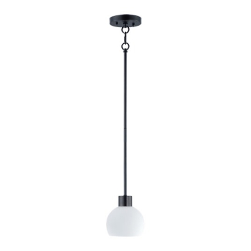 Maxim Lighting Coraline 1-Light Mini Pendant - 120V - Black
