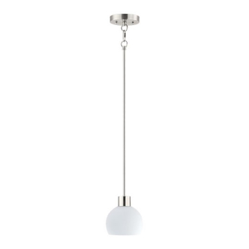 Maxim Lighting Coraline 1-Light Mini Pendant - 120V - Satin Nickel