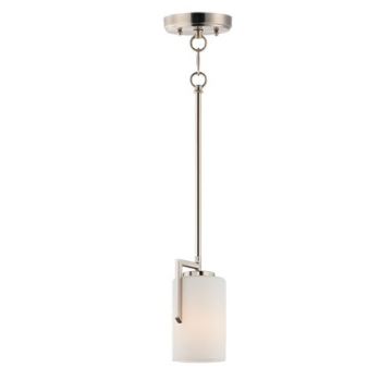 Maxim Lighting Dart 1-Light Mini Pendant - 120V - Satin Nickel