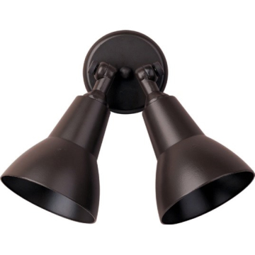 Maxim Lighting Spots 2-Light Outdoor Flood Light - 120V - Tawny Bronze