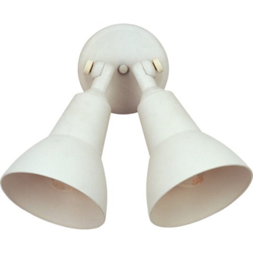 Maxim Lighting Spots 2-Light Outdoor Flood Light - 120V - White