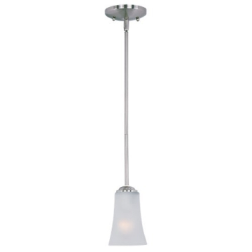 Maxim Lighting Logan 1-Light Mini Pendant - 120V - Satin Nickel