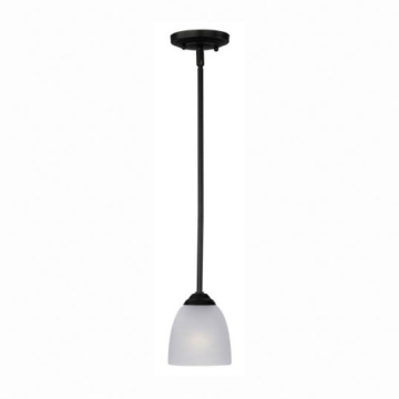 Maxim Lighting Stefan 1-Light Mini Pendant - 120V - Black
