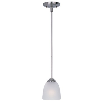 Maxim Lighting Stefan 1-Light Mini Pendant - 120V - Satin Nickel