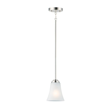 Maxim Lighting Vital 1-Light Mini Pendant - 120V - Satin Nickel