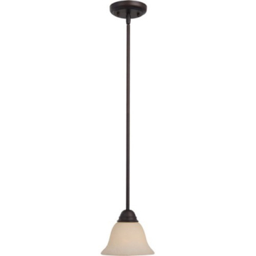 Maxim Lighting Manor 1-Light Mini Pendant - 120V - Oil Rubbed Bronze