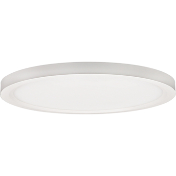 Lotus 12" Edgelit Disk LED Surface Mount - 22W - Dim to Warm / 3K-22K - 120V - White