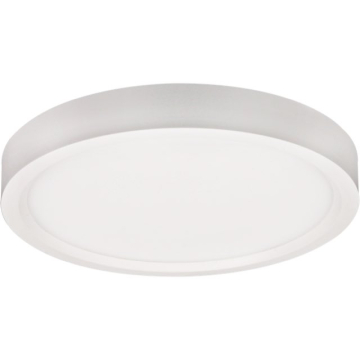 Lotus 7" Edgelit Disk LED Surface Mount - 15W - 4000K - 1,300 Lumens - 120V