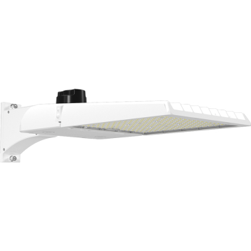 RAB AL22 Field-Adjustable Area Light - 22,951 Max Lumens - 80 | 100 | 150W - Type III/IV/V Adjustable Optics - On/Off Photocell - 120-277V - White