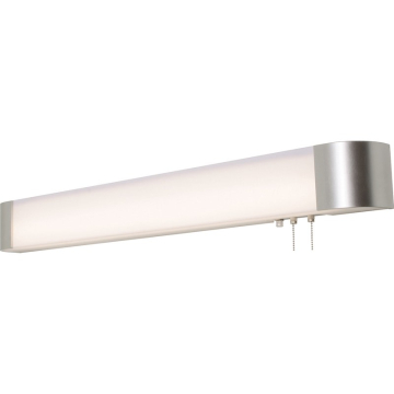 AFX Allen 42" LED Overbed Light - 3000K - 120V - Satin Nickel