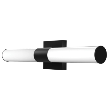 RAB Allure 24" Round LED Vanity Light - 24W - CCT Selectable - 1,700 Lumens - 120V - Black