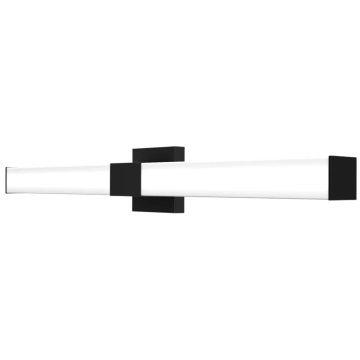 RAB Allure 36" Square LED Vanity Light - 30W - CCT Selectable - 1,900 Lumens - 120V - Black