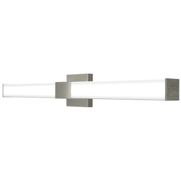 RAB Allure 36" Square LED Vanity Light - 30W - CCT Selectable - 1,900 Lumens - 120V - Brushed Nickel