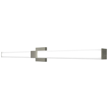 RAB Allure 48" Square LED Vanity Light - 38W - CCT Selectable - 2,240 Lumens - 120V - Brushed Nickel