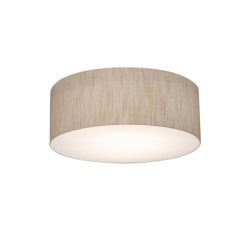 AFX Anton 12" Medium Base Flush Mount - 120V - Jute