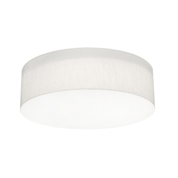 AFX Anton 15" LED Flush Mount - 30W - CCT Selectable - 120-277V - Linen White