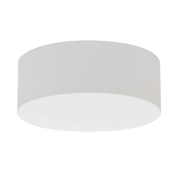 AFX Anton 19" LED Flush Mount - Battery Backup - 42W - CCT Selectable - 120-277V - Linen White