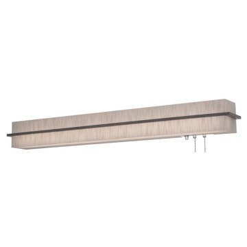 AFX Apex 38" LED Overbed Light - 3000K - 120V - Weathered Grey / Jute