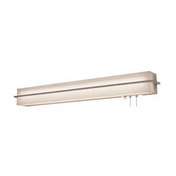 AFX Apex 50" LED Overbed Light - 3000K - 120V - Weathered Grey / Linen White