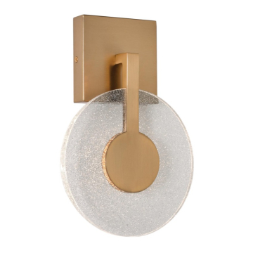 AFX Apollo 12" LED Wall Sconce - 10W - CCT Selectable - 120-277V - Light Antique Brass