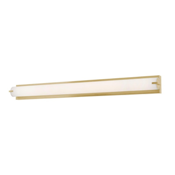 AFX Axel 48" LED Vanity Light - 40W - CCT Selectable - 120-277V - Satin Brass