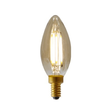 Green Creative VERSA Series B11 LED Filament Lamp - 5.5W - 2000K - 240 Lumens - 120V