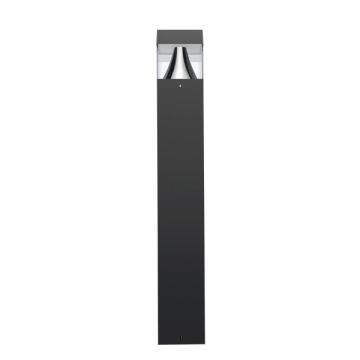 RAB B17 LED Square Bollard - Flat Top - CCT Selectable - 120-277V - Bronze