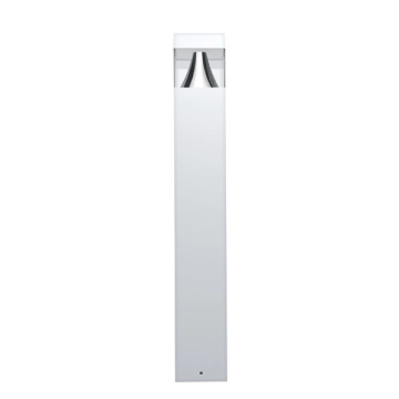 RAB B17 LED Square Bollard - Flat Top - CCT Selectable - 120-277V - White