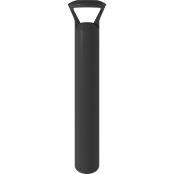 RAB B17 LED Bollard - 3,591 Max Lumens - 14 | 19 | 24W - CCT Selectable - Y-Hat Round - 120-277V - Bronze - On/Off Photocell