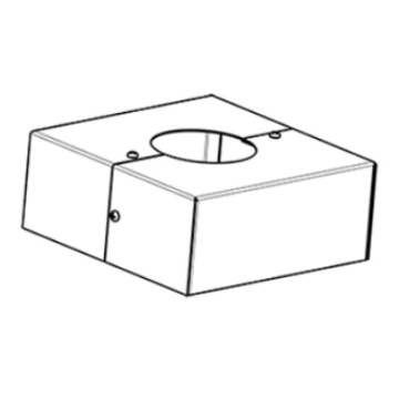 RAB Base Cover for 5" Round Slipfitter Poles